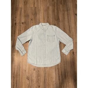 Buck Mason Men's One Pocket Shirt Size Large